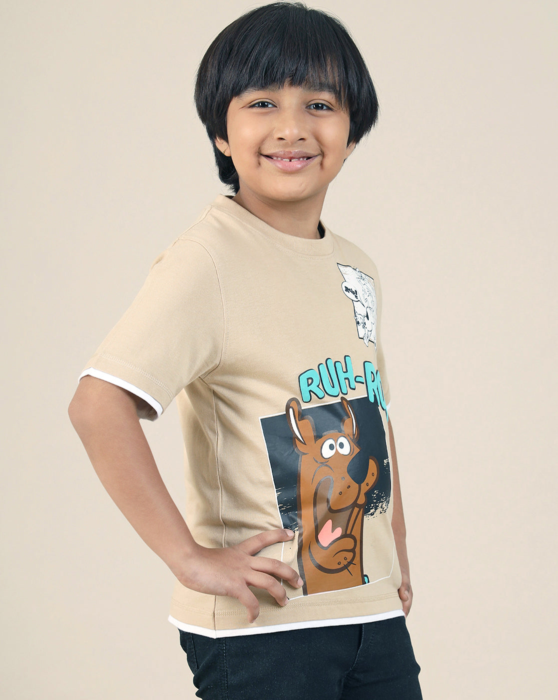 Scooby Doo Printed Regular Fit Tshirt For Boys