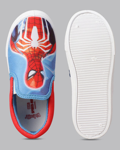 Spiderman Printed Canvas Shoes For Boys