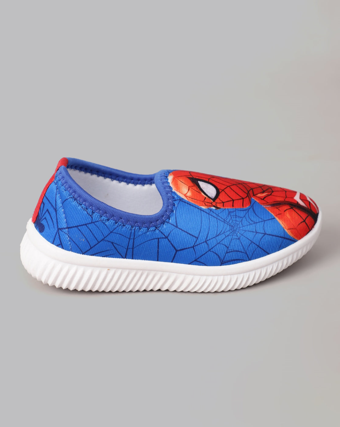 Spiderman Printed Lycra Shoes For Boys