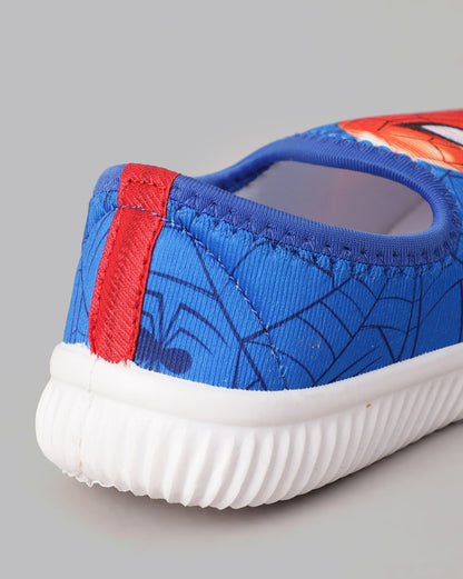 Spiderman Printed Lycra Shoes For Boys