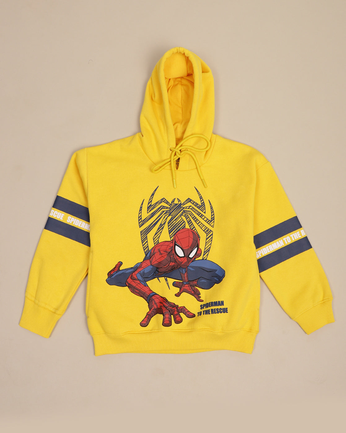 Spiderman Printed Oversize Fit Hoodie For Boys