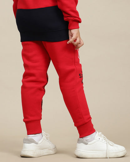 Spiderman Printed Regular Fit Jogger For Boys