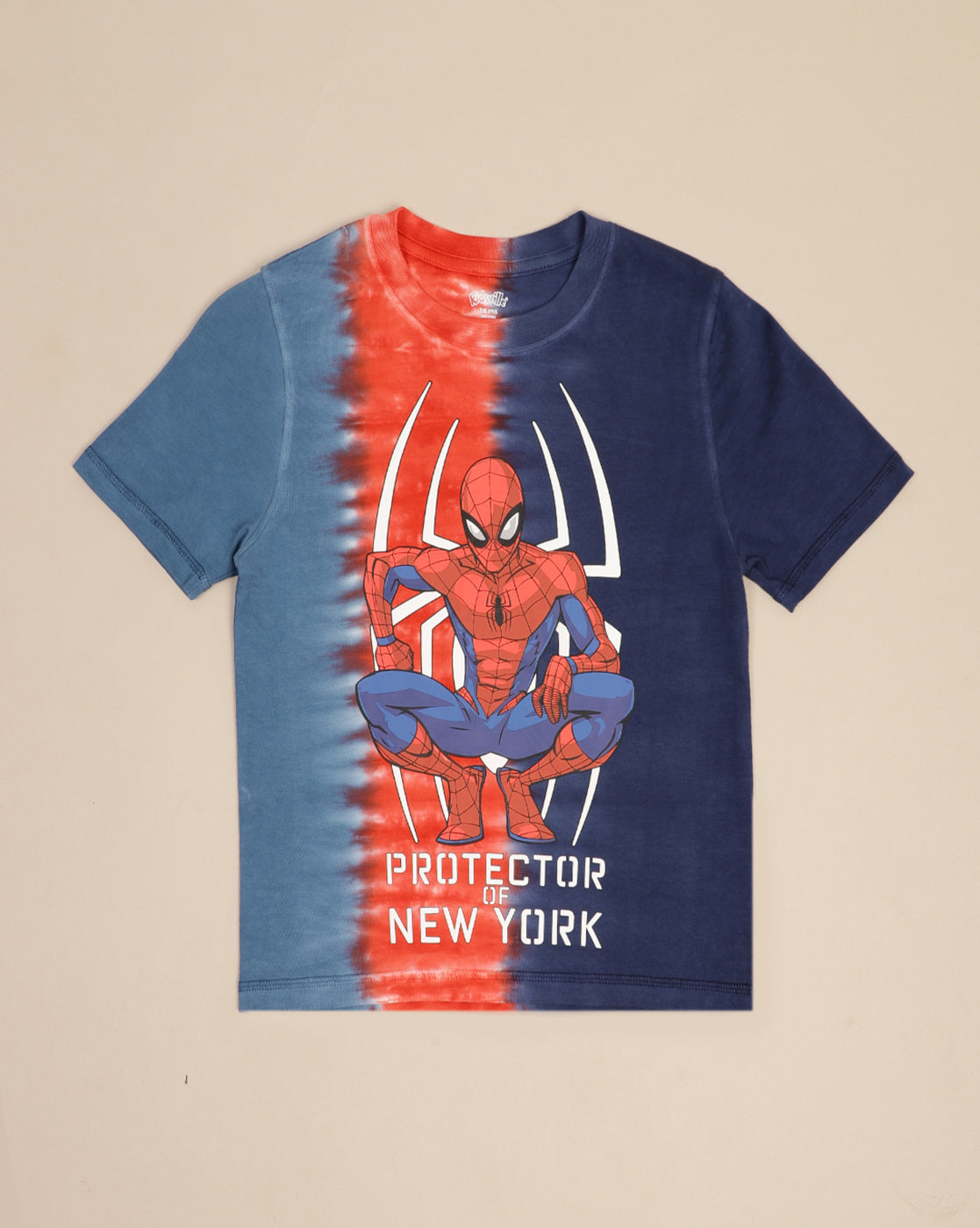 Spiderman Printed Regular Fit Tshirt For Boys