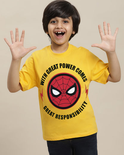 Spiderman Printed Tshirt For Boys