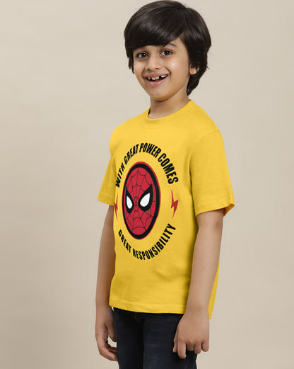 Spiderman Printed Tshirt For Boys