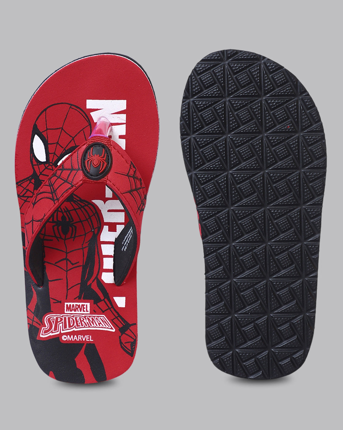 Spiderman Printed Flip-Flop For Kids Boys