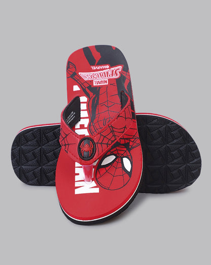 Spiderman Printed Flip-Flop For Kids Boys