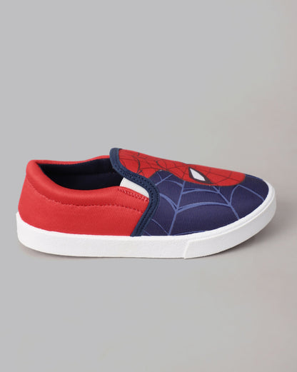 Spiderman Printed Canvas Shoes For Boys