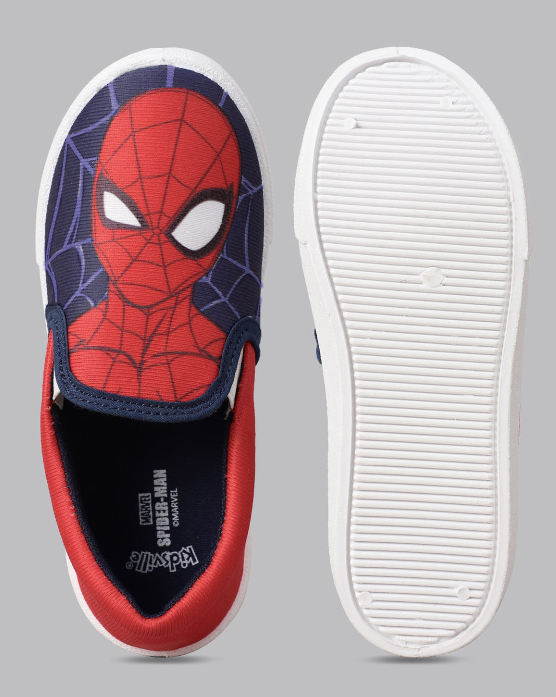 Spiderman Printed Canvas Shoes For Boys