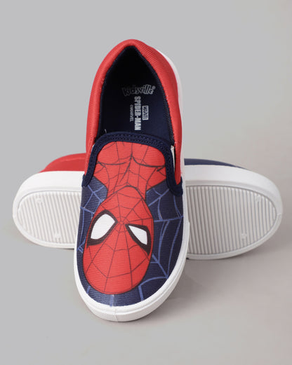 Spiderman Printed Canvas Shoes For Boys