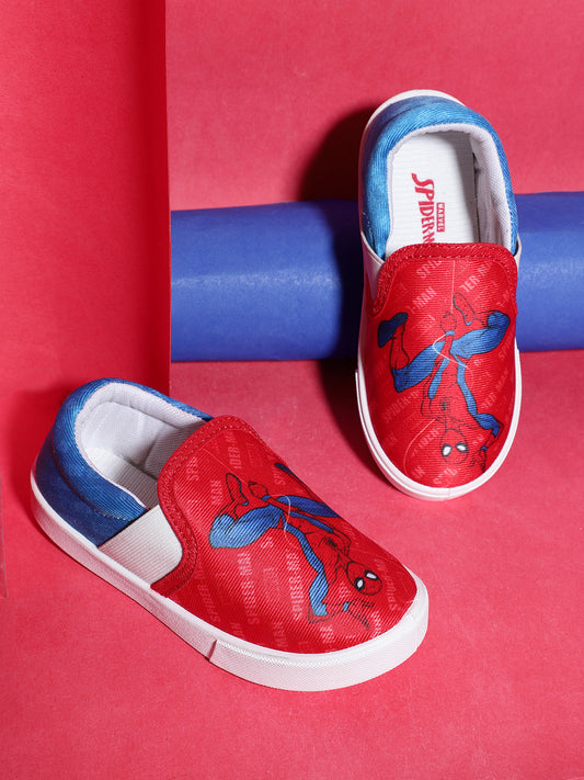 Spiderman Canvas Shoes For Kids Boys