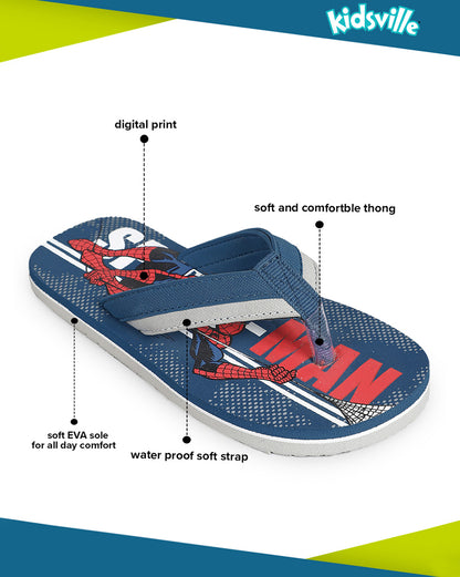 Spiderman Flip-Flops For Kids Boys