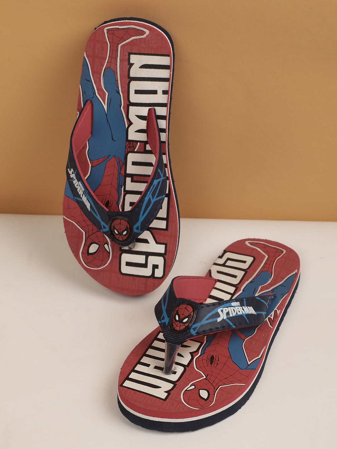 Spiderman Flip-Flops For Kids Boys