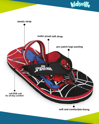 Spiderman Flip-Flops For Kids Boys