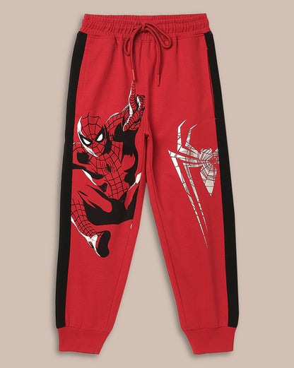 Spiderman Regular Fit Jogger For Boys