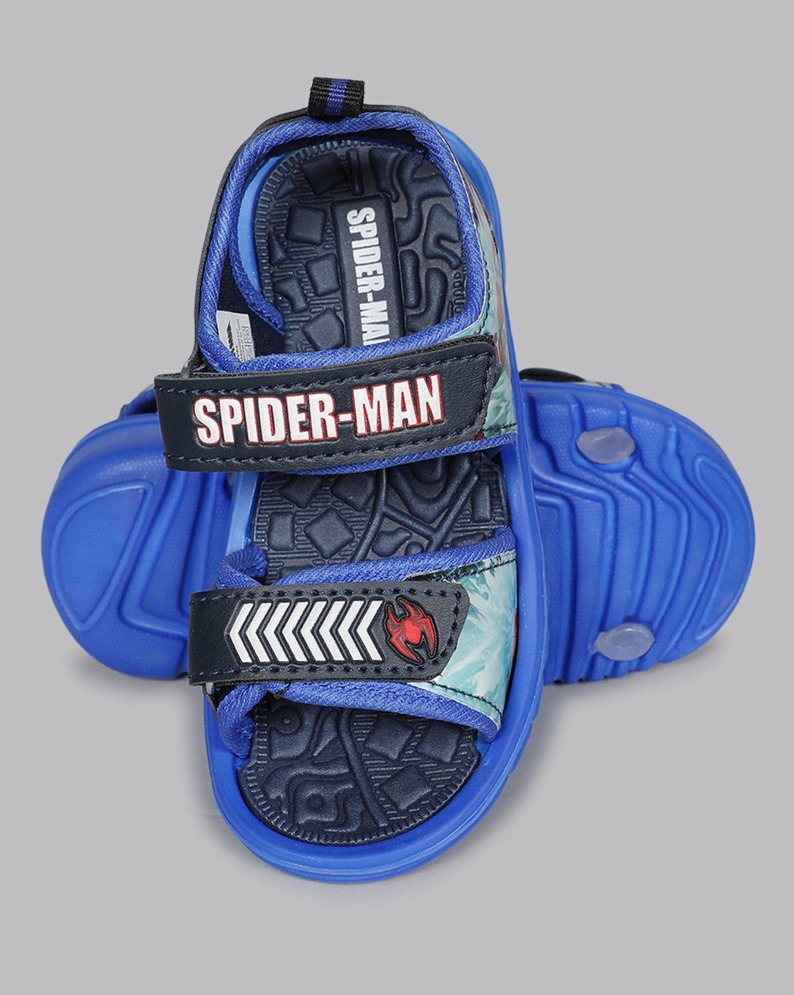 Kids Boys Spiderman Navy Sandals