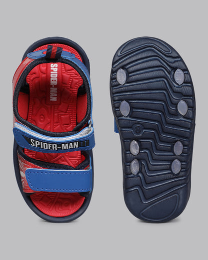 Kids Boys Spiderman Red Sandals