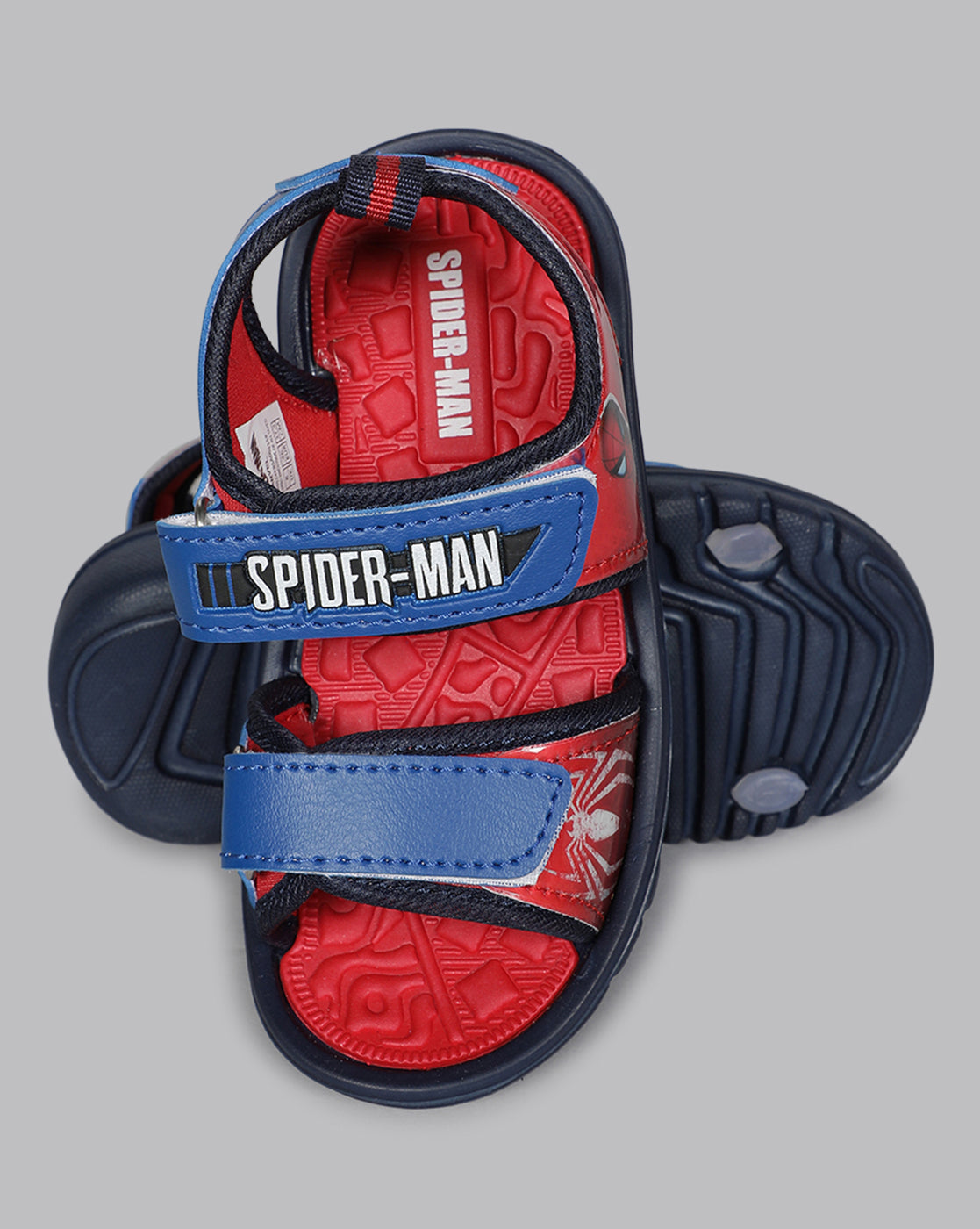 Kids Boys Spiderman Red Sandals