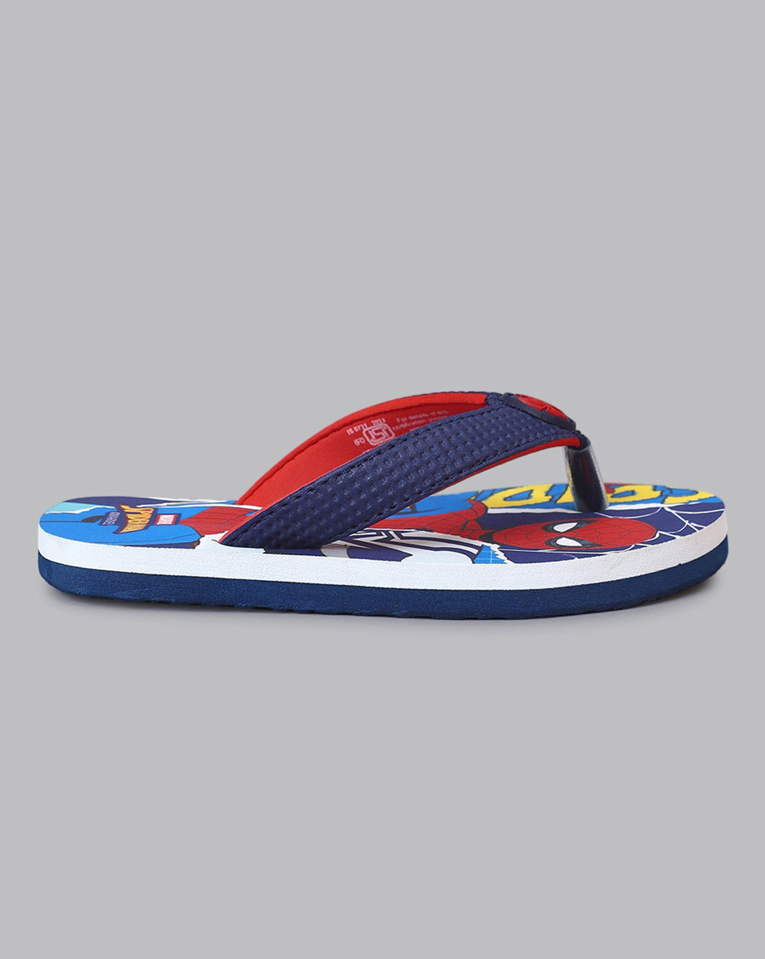 Spiderman Printed Flip-Flop For Kids Boys