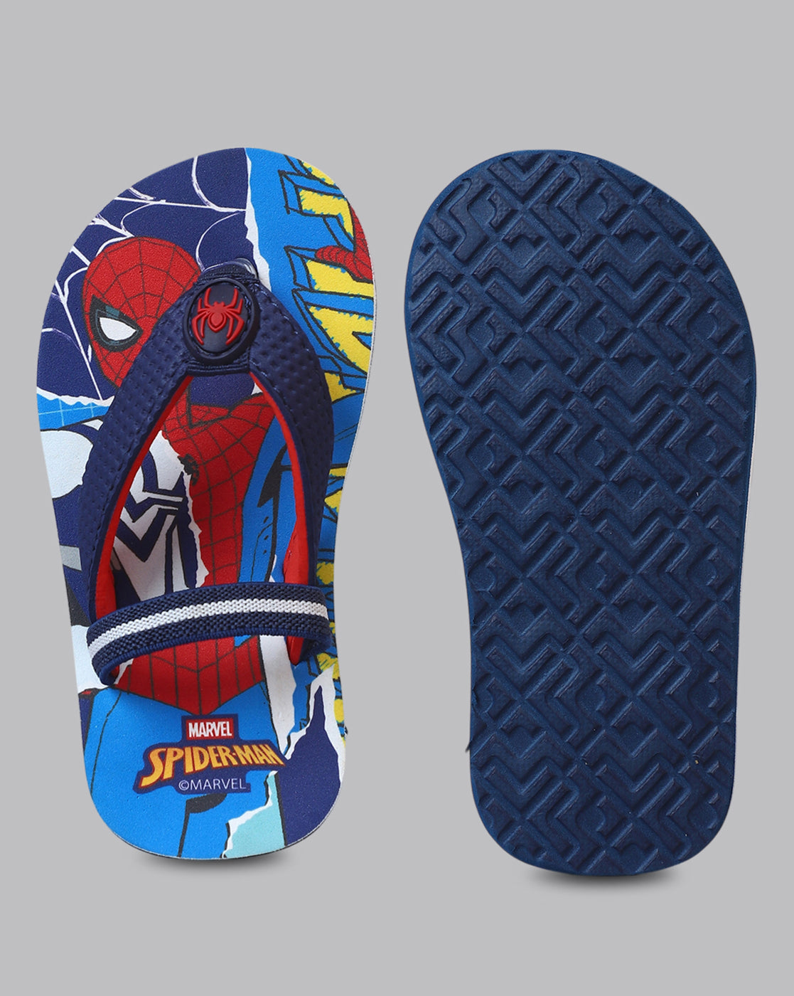 Spiderman Printed Flip-Flop For Kids Boys