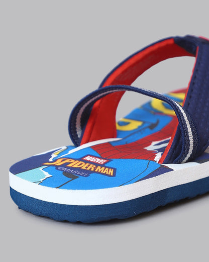 Spiderman Printed Flip-Flop For Kids Boys