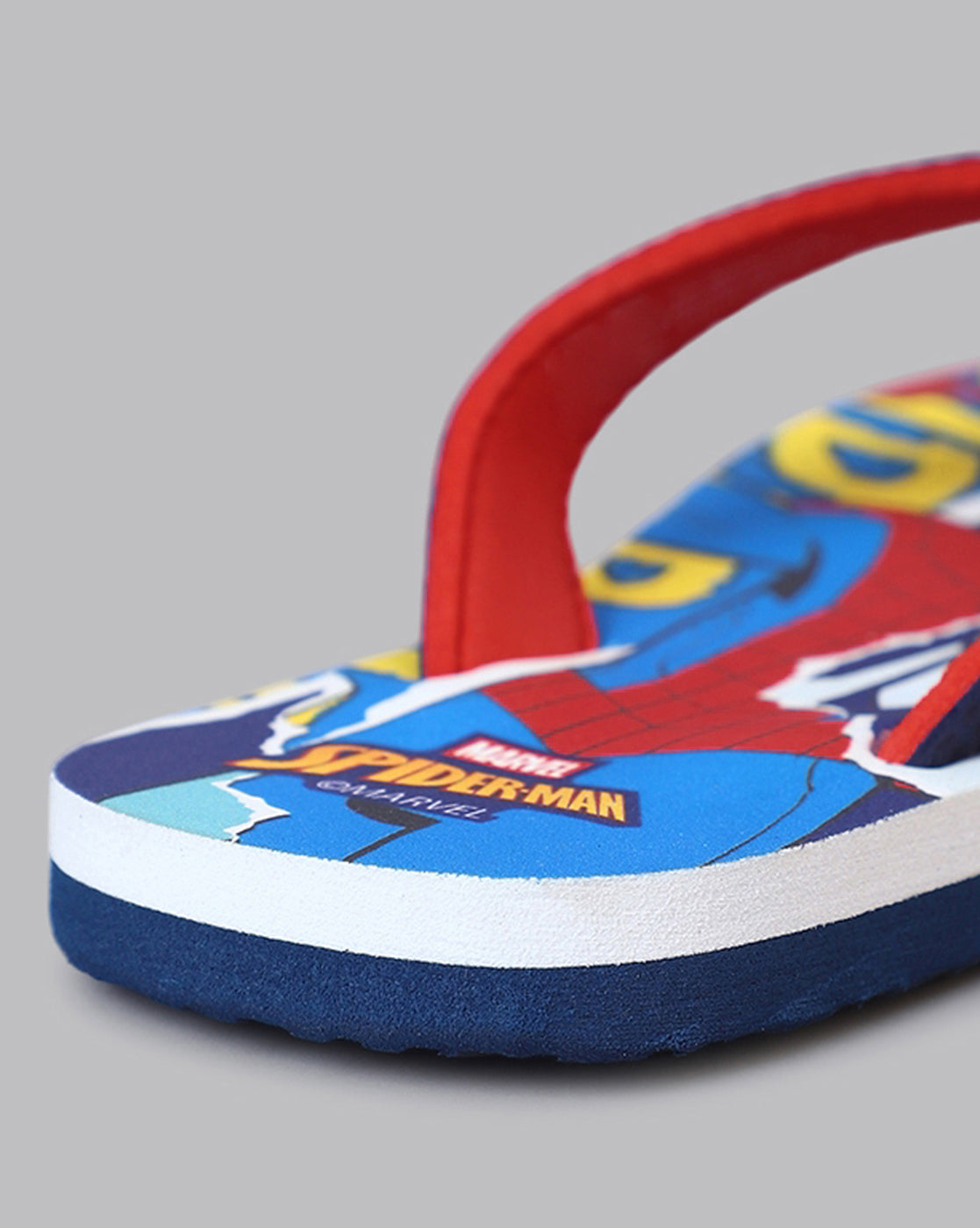 Spiderman Printed Flip-Flop For Kids Boys