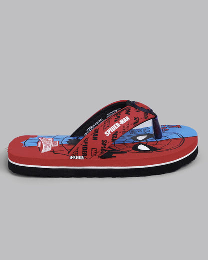 Spiderman Printed Flip-Flop For Kids Boys