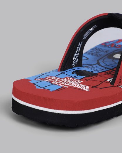 Spiderman Printed Flip-Flop For Kids Boys