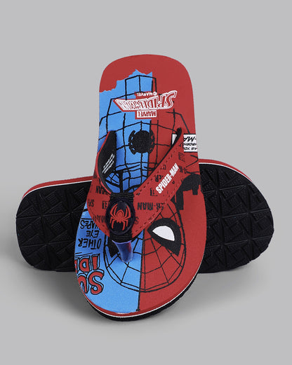 Spiderman Printed Flip-Flop For Kids Boys