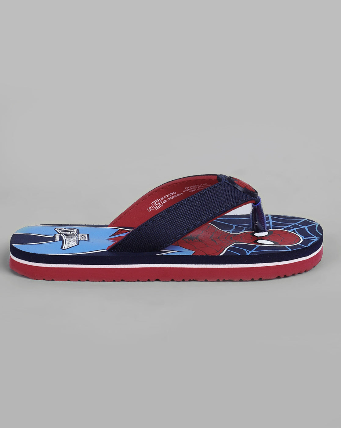 Spiderman Printed Flip-Flop For Kids Boys