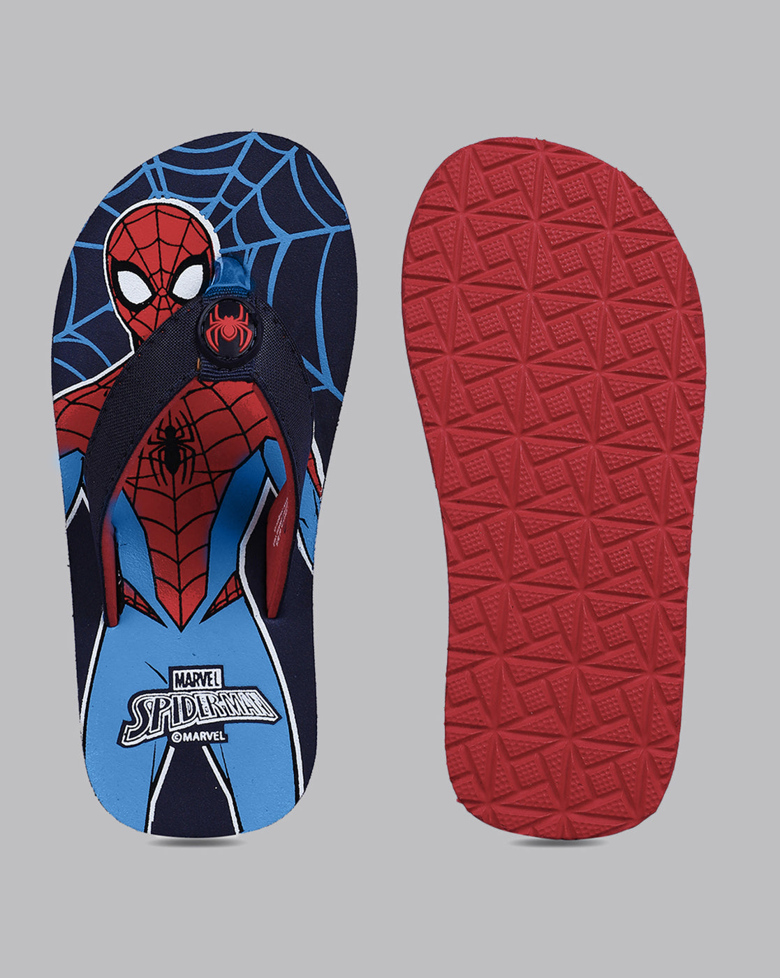 Spiderman Printed Flip-Flop For Kids Boys