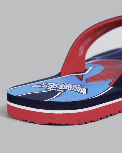 Spiderman Printed Flip-Flop For Kids Boys