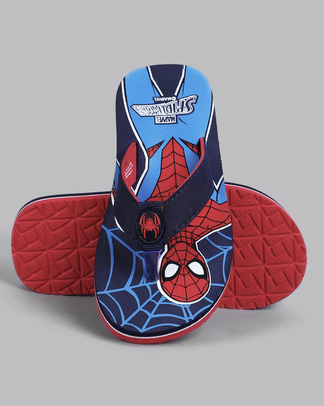 Spiderman Printed Flip-Flop For Kids Boys