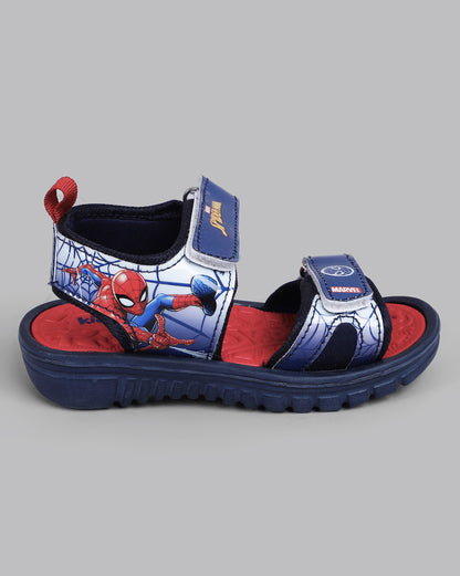 Spiderman Printed Sandals For Kids Boys