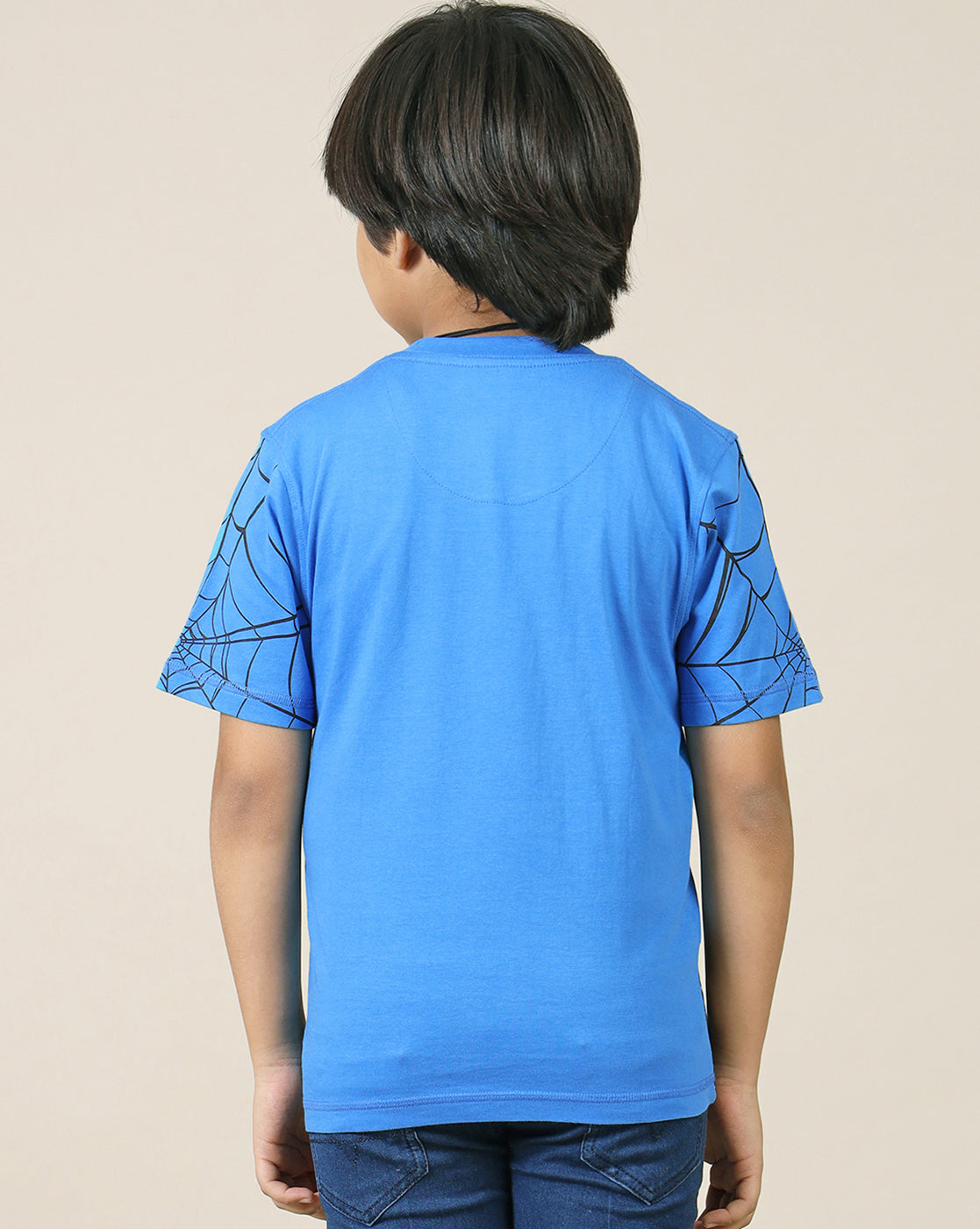 Spiderman Printed Regular Fit Tshirt For Boys