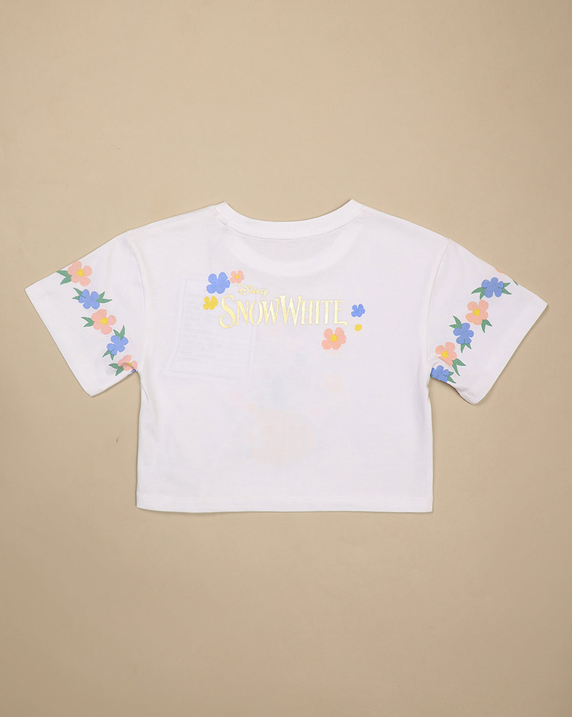 Snow White  Printed Boxy Fit Tshirt For Girls