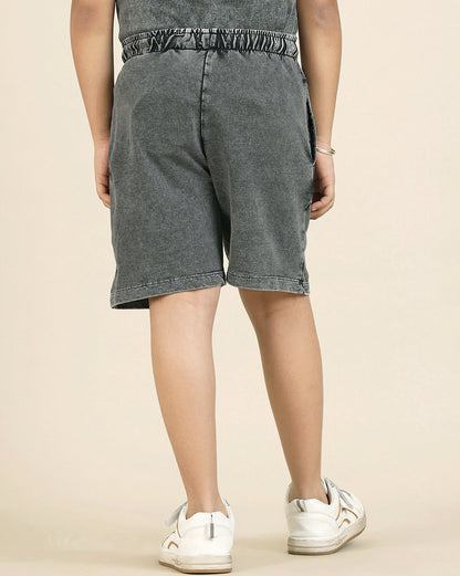 Sonic Classic Printed Regular Fit Shorts For Boys