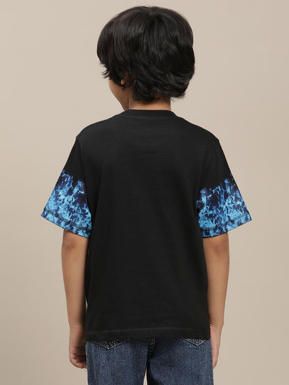 Sonic Classic Printed Regular Fit Tshirt For Boys