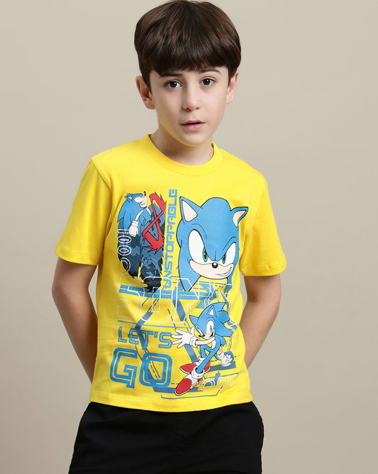 Sonic Classic Regular Fit Tshirt For Boys