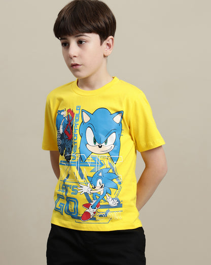 Sonic Classic Regular Fit Tshirt For Boys