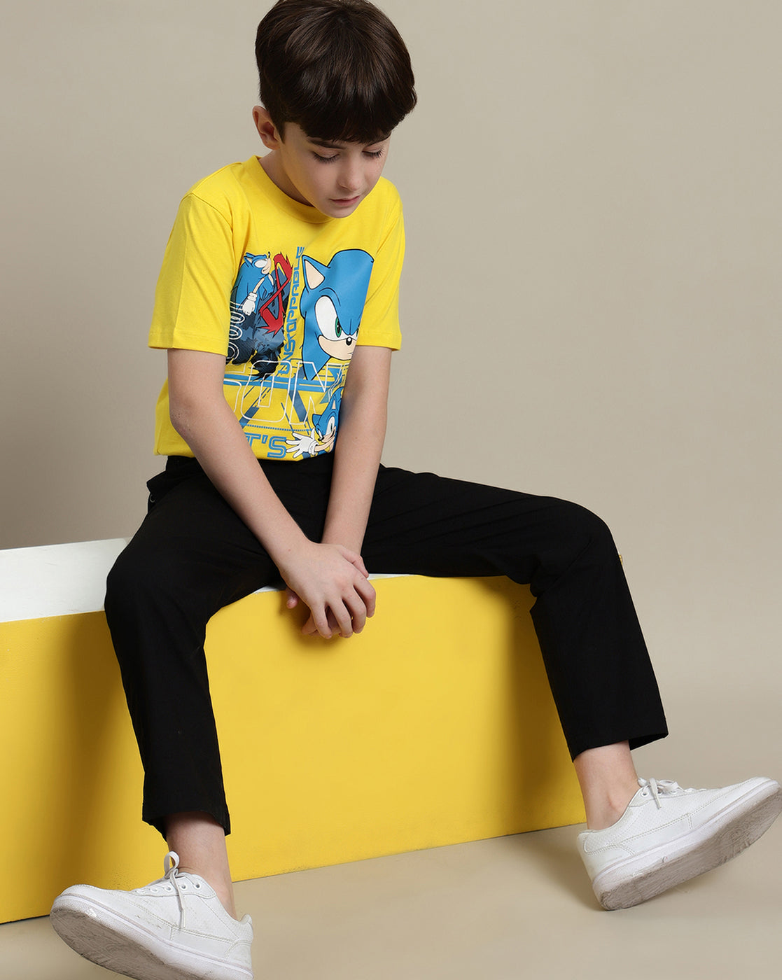 Sonic Classic Regular Fit Tshirt For Boys