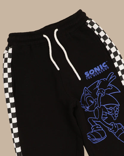 Sonic Modern Printed Regular Fit Jogger For Boys