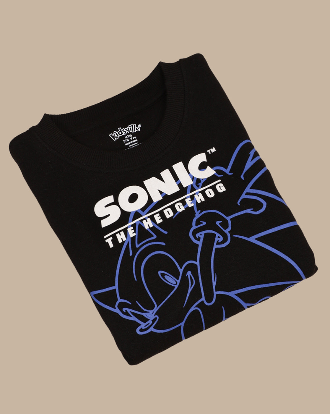 Sonic Modern Printed Regular Fit Sweatshirt For Boys