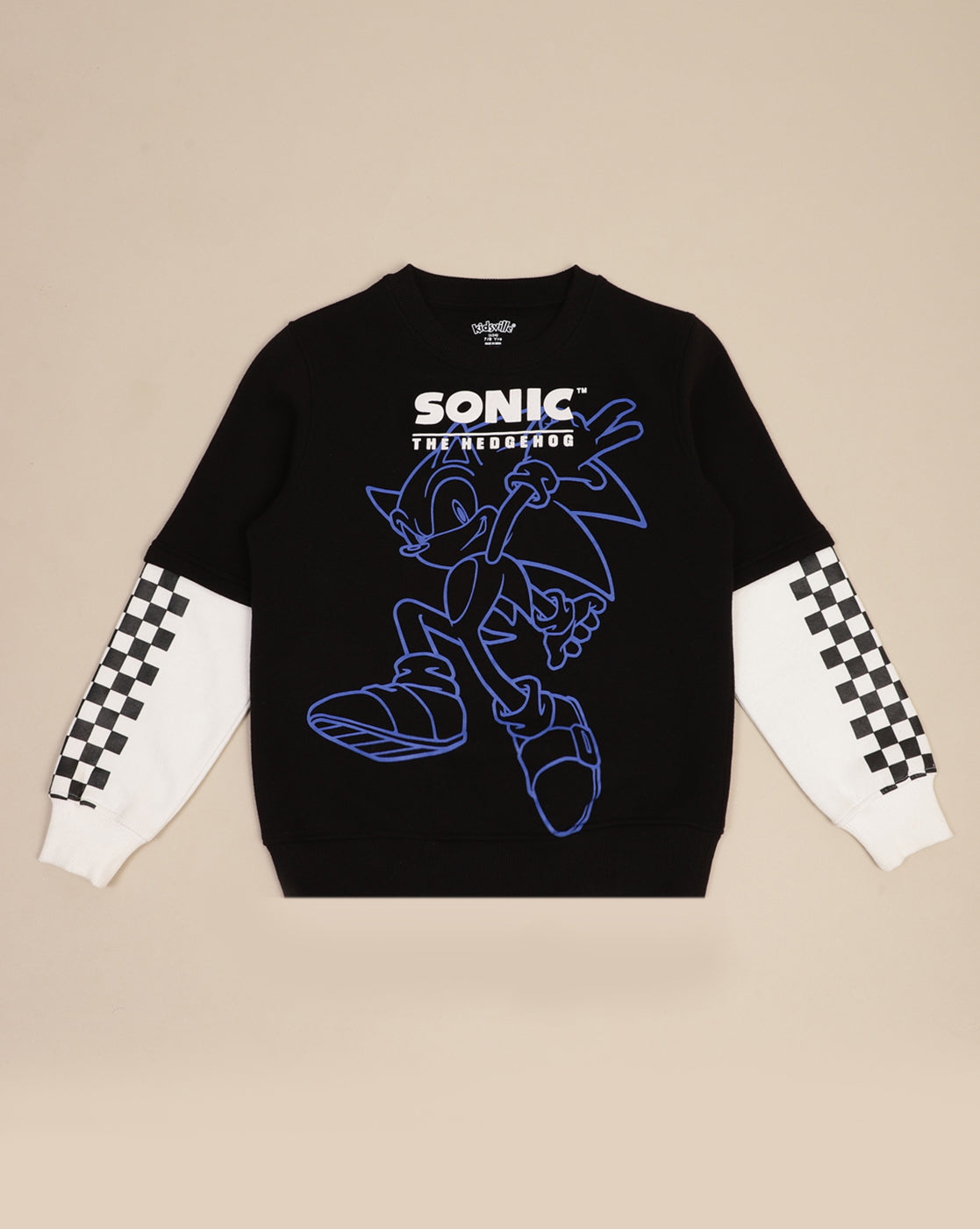 Sonic Modern Printed Regular Fit Sweatshirt For Boys