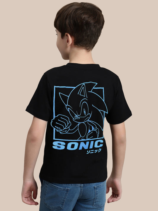 Sonic Modern Printed Regular Fit Tshirt For Boys