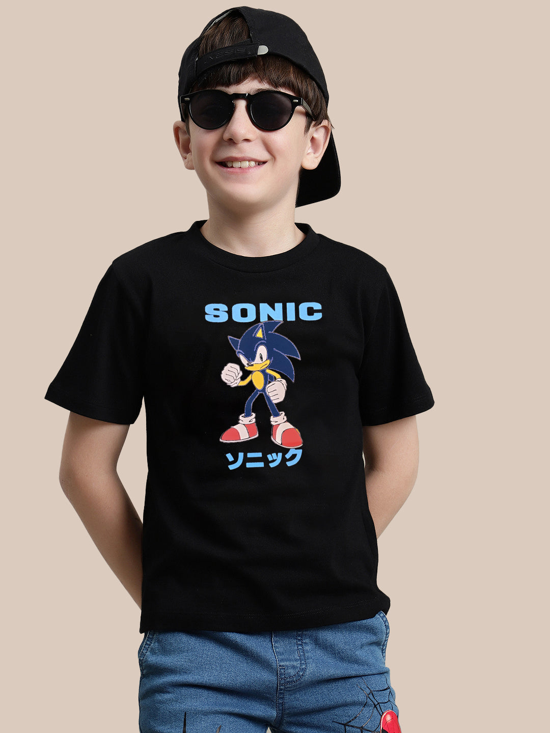 Sonic Modern Printed Regular Fit Tshirt For Boys