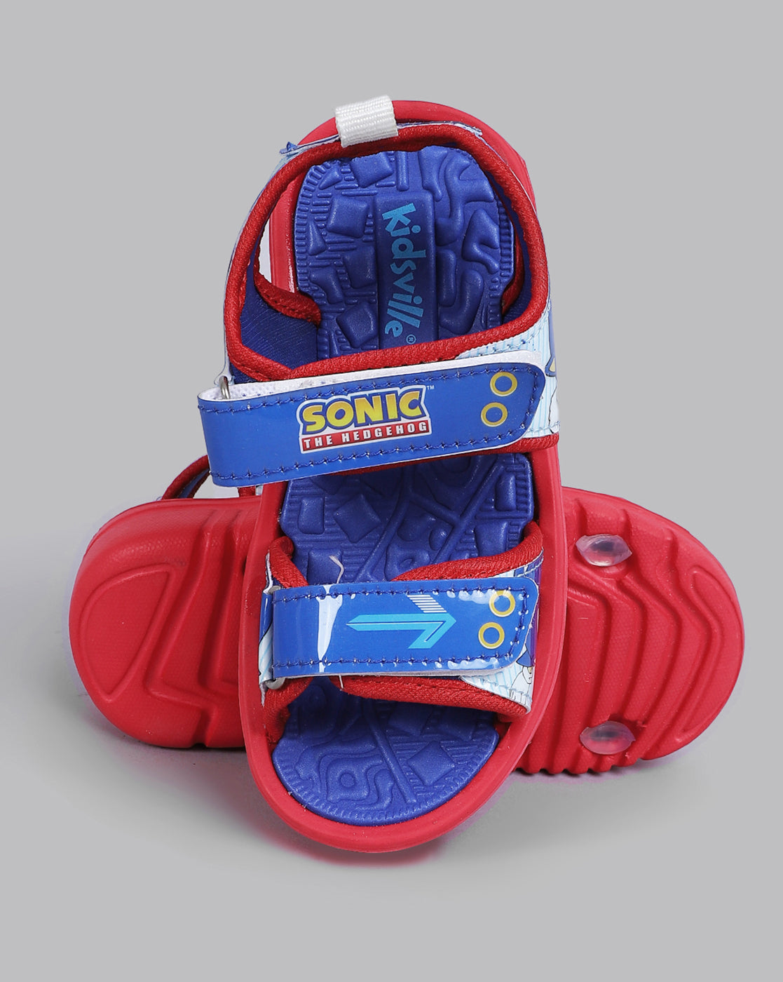 Sonic Modern Printed Sandals For Kids Boys