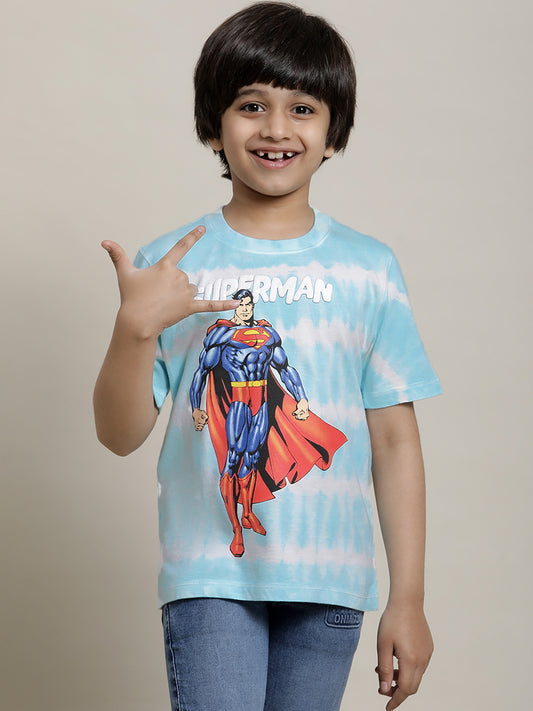 Superman Regular Fit Tshirt For Boys