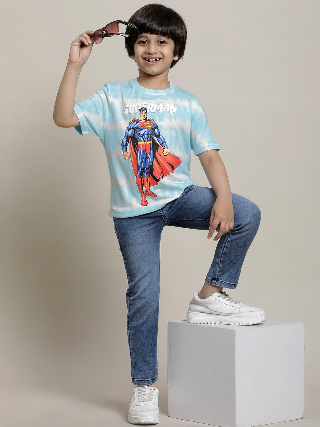 Superman Regular Fit Tshirt For Boys