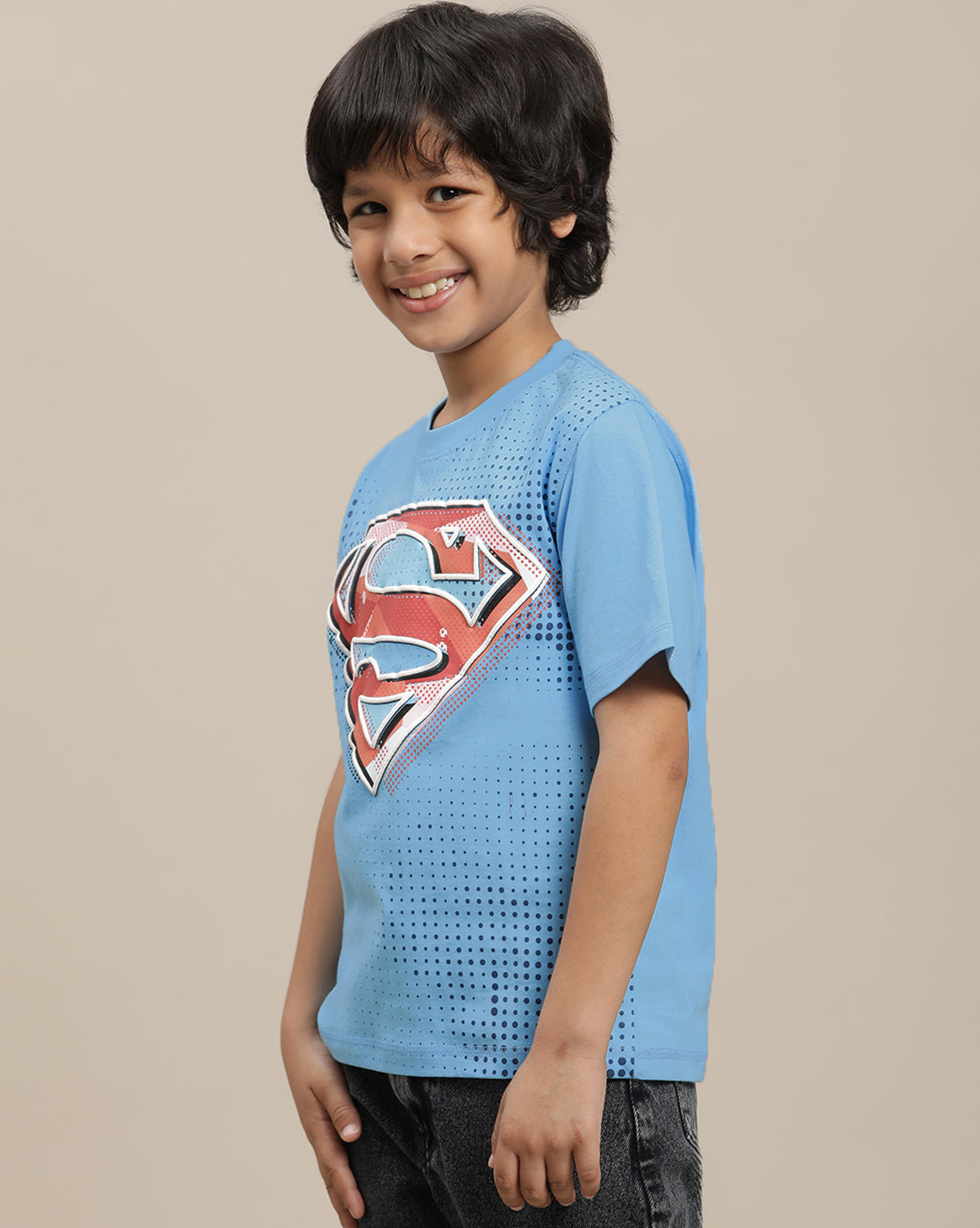 Superman Regular Fit Tshirt For Boys